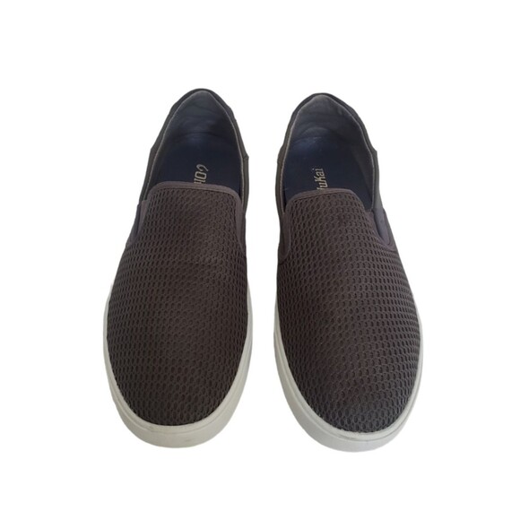 Olukai Lae Ahi Men's Shoes Loafer Slip On Mesh Lae'Ahi Gray Size 10 - Picture 5 of 11
